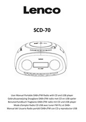 Lenco SCD-70 Manual Del Usuario