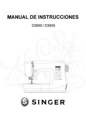 Singer C5655 Manual De Instrucciones