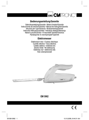 Clatronic EM 3062 Instrucciones De Servicio/Garantía