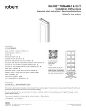 Robern INLINE MLC48IKSSVCK Instrucciones De Instalación