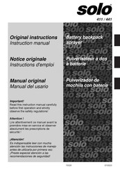 Solo 411 Manual Original