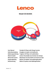 Lenco CD-021KDS Manual Del Usuario