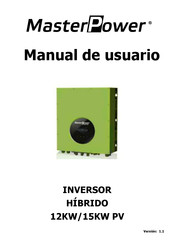 MasterPower Alpha WP 12KW Manual De Usuario