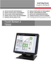 Hitachi Touch Screen 2 Manual De Instalación Y Funcionamiento