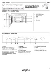 Whirlpool MBNA920B Manual Del Usuario