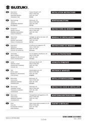 Suzuki 9921U-70T00-000 Instrucciones De Montaje