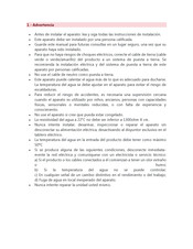 Lorenzetti Loren Multitemperaturas Manual De Instrucciones