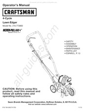 Craftsman INCREDI.PULL 316.773800 Manual Del Operador