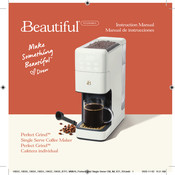 Beautiful Perfect Grind Manual De Instrucciones