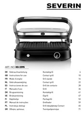 SEVERIN KG 2395 Instrucciones De Uso