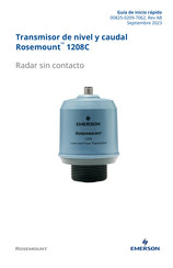 Emerson Rosemount 1208C Guia De Inicio Rapido