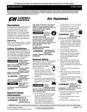 Campbell Hausfeld TL0503 Instrucciones De Funcionamiento