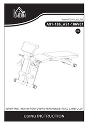 HOMCOM A91-186 Instrucciones De Montaje