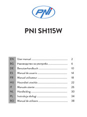 PNI SH115W Actualización Del Manual De Usuario Del Instrumento