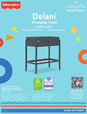 Mattel Fisher-Price Dream On Me Delani 790BFP Instrucciones De Uso