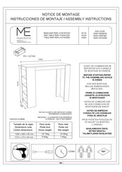 MARCKERIC PERU 16180 Instrucciones De Montaje