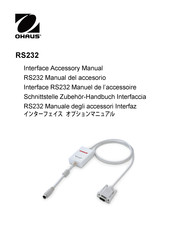 OHAUS RS232 Manual
