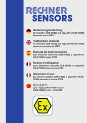 Rechner Sensors KAS-80-35-A-K-M32-PTFE-STEX Manual De Instrucciones