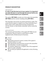 SPXFLOW EF-7600 Manual De Instrucciones