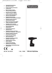 Toolson PRO-AS 14,4 Manual De Instrucciones Original