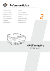 HP OfficeJet Pro 8130e Serie Guía De Referencia