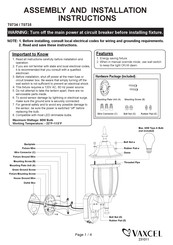 Vaxcel T0734 Instrucciones De Ensamblaje