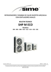 Sime SHP M ECO SL16T Boletín Técnico