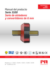 PR electronics 3105 Manual Del Producto