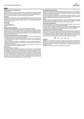 Orliman BODYOSTEC BOD-100TVL Instrucciones De Uso Y Conservación