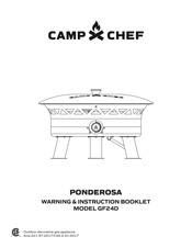 CAMP CHEF GF24D Manual De Instrucciones