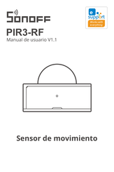 Sonoff PIR3-RF Manual De Usuario