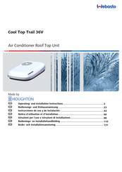 Webasto Cool Top Trail 36V Instrucciones De Uso Y De Instalacion