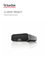 SanDisk G-DRIVE PROJECT Manual Del Usuario