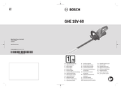 Bosch GHE 18V-60 Manual Original