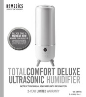 HoMedics TotalComfort Deluxe UHE-CMTF91 Manual De Instrucciones E Información Sobre La Garantia