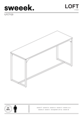 sweeek. LOFT ILFCT120WH Instrucciones De Montaje