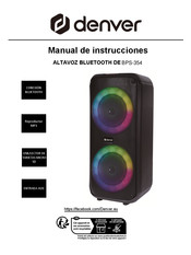 Denver BPS-354 Manual De Instrucciones