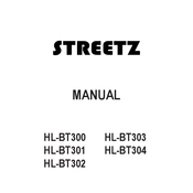 Streetz HL-BT300 Manual