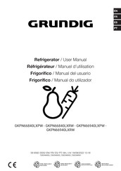 Grundig GKPN66940LXRW Manual Del Usuario