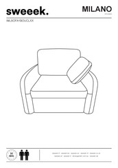 sweeek. MILANO IMLSOFA1BOUCLXX Instrucciones De Montaje