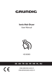 Grundig 01M-8915833600-4023-11 Manual Del Usuario