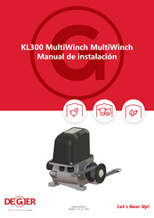 de Gier KL300 MultiWinch Manual De Instalación