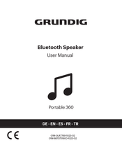 Grundig Portable 360 Manual Del Usuario