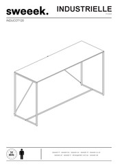 sweeek. INDUSTRIELLE INDUCOT120BK Instrucciones De Montaje