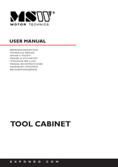 MSW Motor Technics MSW-TOOLC-001A Manual De Instrucciones