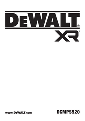 DeWalt XR DCMPS520N Traducido De Las Instrucciones Originales
