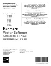 Kenmore 625.384200 Instrucciones De Instalación