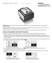 Philips RESPIRONICS REMstar Plus C-Flex Guia