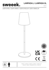 sweeek. LAMPADA L LEDFL150SOL Manual Del Usuario