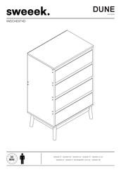 sweeek. DUNE IWDCHEST4D Instrucciones De Montaje